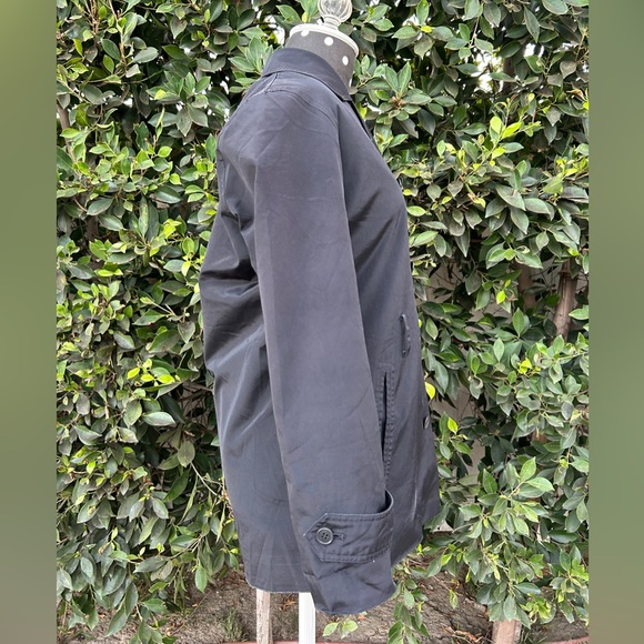 Express Black Double-Breasted Black Pea Coat Women Size XS - Picture 3 of 12